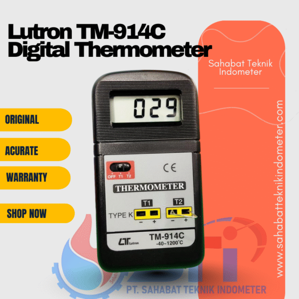 Lutron TM-914C Digital Thermometer