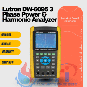 Lutron DW-6095 3 Phase Power & Harmonic Analyzer
