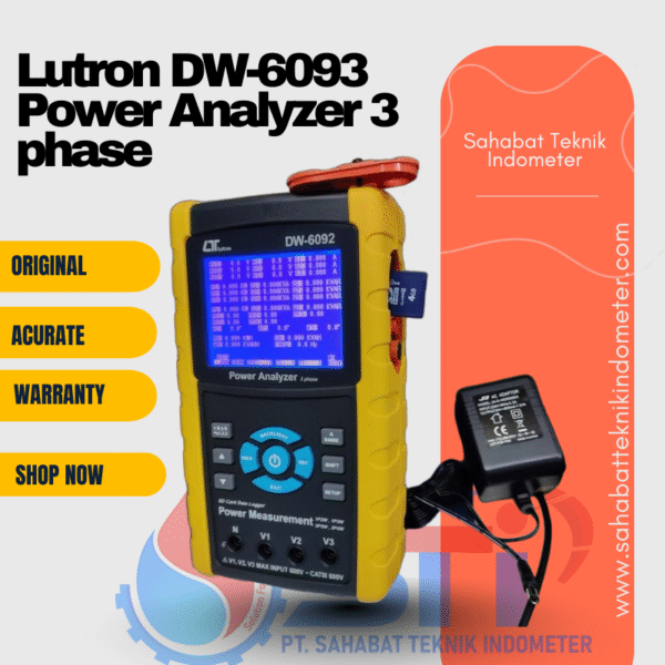 Lutron DW-6093 Power Analyzer 3 phase