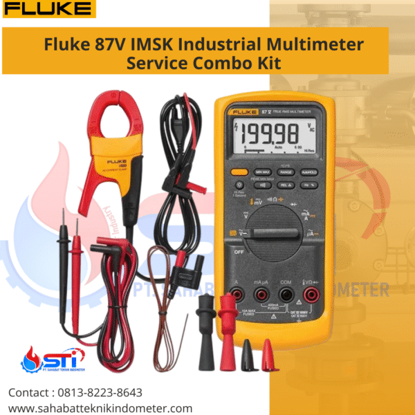 Fluke 87V IMSK Industrial Multimeter Service Combo Kit