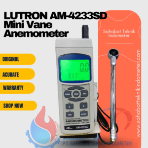 LUTRON AM-4233SD Mini Vane Anemometer