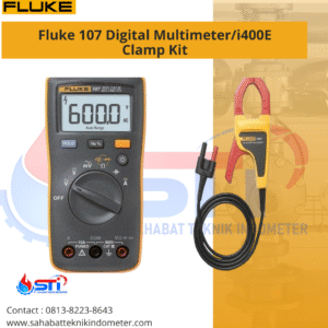 Fluke 107 Digital Multimeter/i400E Clamp Kit