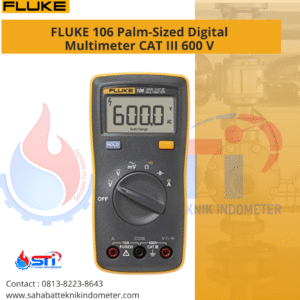 FLUKE 106 Palm-Sized Digital Multimeter CAT III 600 V