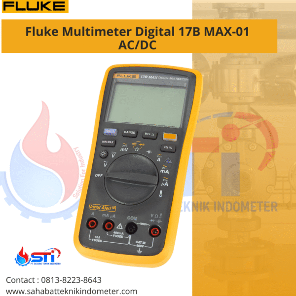 Fluke Multimeter Digital 17B MAX-01 AC/DC