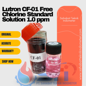 Lutron CF-01 Free Chlorine Standard Solution 1.0 ppm