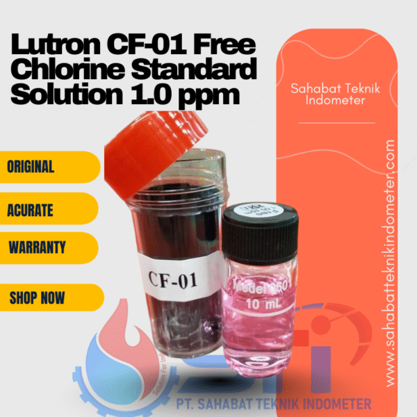 Lutron CF-01 Free Chlorine Standard Solution 1.0 ppm