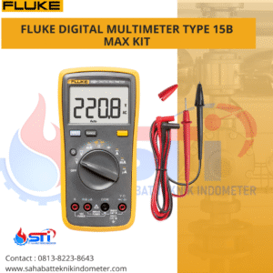 FLUKE DIGITAL MULTIMETER TYPE 15B MAX KIT