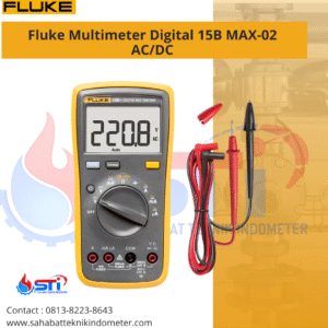 Fluke Multimeter Digital 15B MAX-02 AC/DC