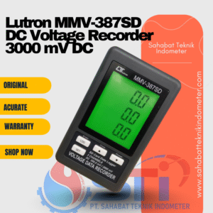 Lutron MMV-387SD DC Voltage Recorder 3000 mV DC