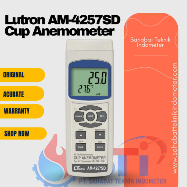 Lutron AM-4257SD Cup Anemometer