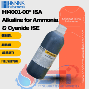 HI4001-00* ISA Alkaline for Ammonia & Cyanide ISE