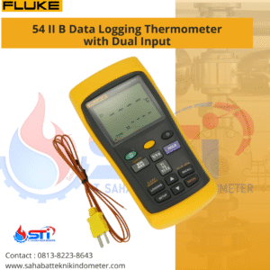 54 II B Data Logging Thermometer with Dual Input