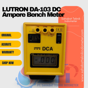 LUTRON DA-103 DC Ampere Bench Meter