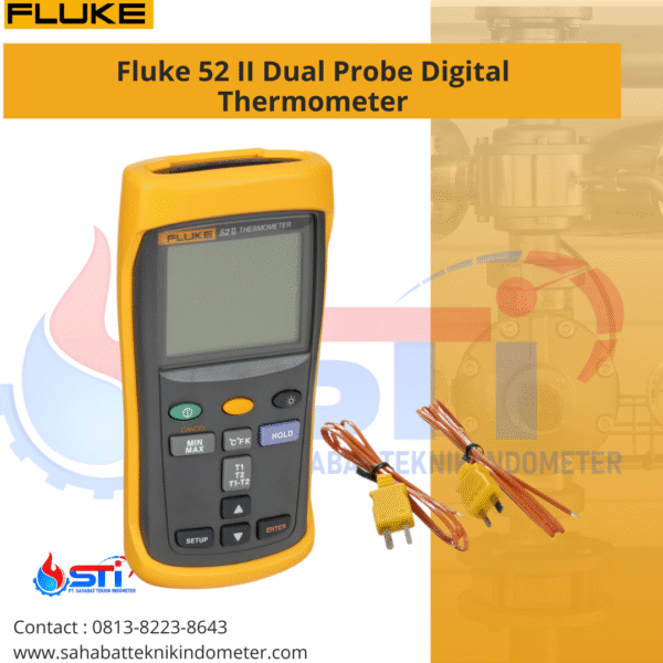 Fluke 52 II Dual Probe Digital Thermometer