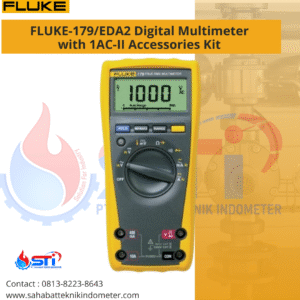 FLUKE-179/EDA2 Digital Multimeter with 1AC-II Accessories Kit