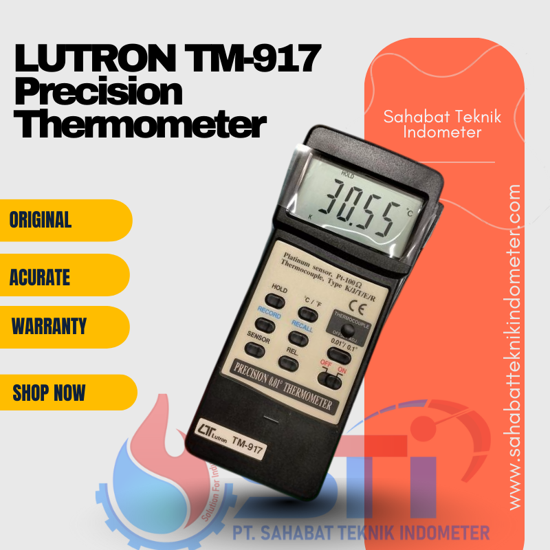 LUTRON TM-917 Precision Thermometer