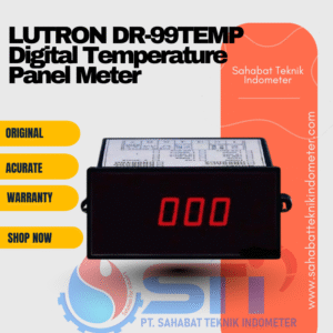 LUTRON DR-99TEMP Digital Temperature Panel Meter