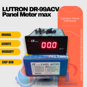 LUTRON DR-99ACV Panel Meter max