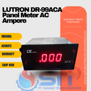 LUTRON DR-99ACA Panel Meter AC Ampere