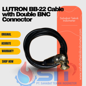 LUTRON BB-22 Cable with Double BNC Connector