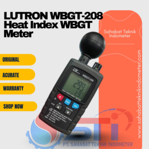 LUTRON WBGT-208 Heat Index WBGT Meter