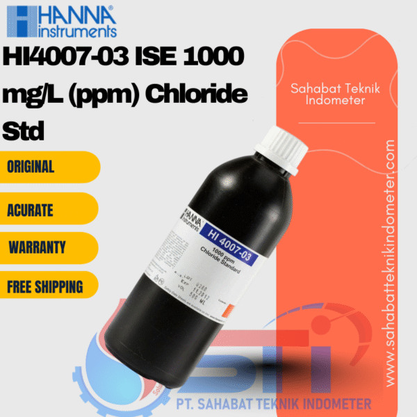 HI4007-03 ISE 1000 mg/L (ppm) Chloride Std