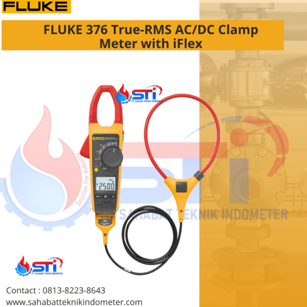 FLUKE 376 True-RMS AC/DC Clamp Meter with iFlex