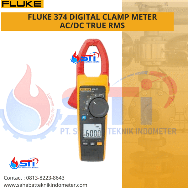 FLUKE 374 DIGITAL CLAMP METER AC/DC TRUE RMS