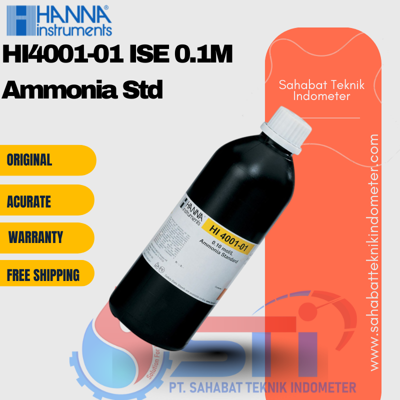 HI4001-01 ISE 0.1M Ammonia Std