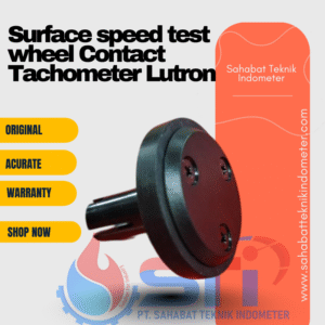 Surface speed test wheel Contact Tachometer Lutron