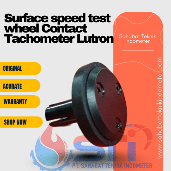 Surface speed test wheel Contact Tachometer Lutron