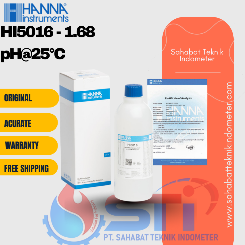 HI5016 - 1.68 pH@25°C