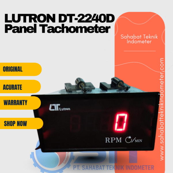 LUTRON DT-2240D Panel Tachometer