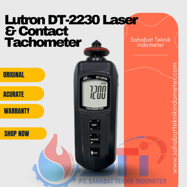 Lutron DT-2230 Laser & Contact Tachometer