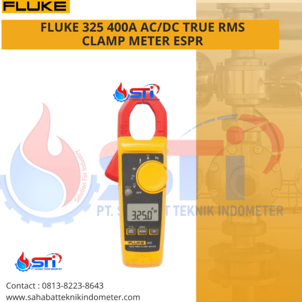 FLUKE 325 400A AC/DC TRUE RMS CLAMP METER ESPR