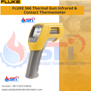 FLUKE 566 Thermal Gun Infrared & Contact Thermometer