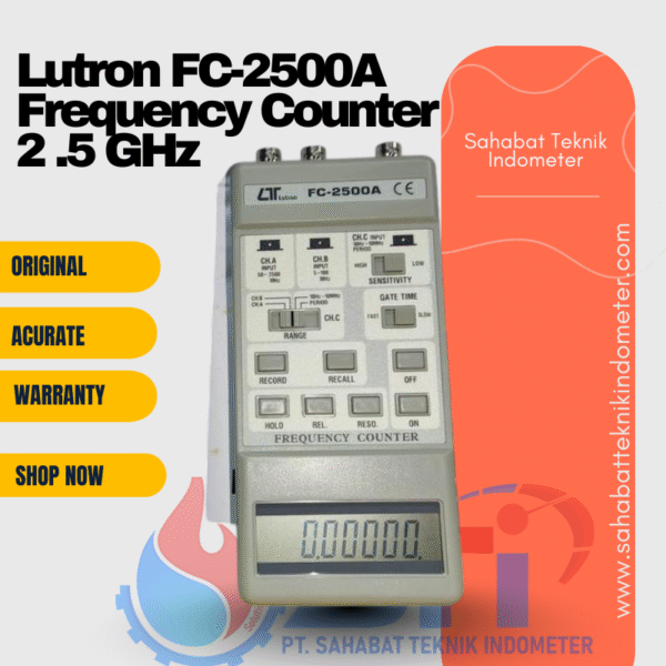 Lutron FC-2500A Frequency Counter 2 .5 GHz