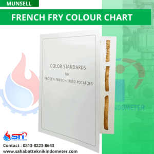 French Fry Colour Chart