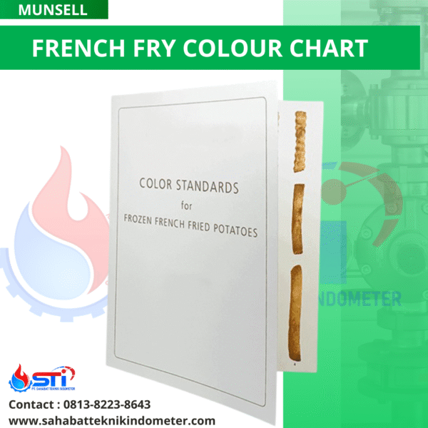 French Fry Colour Chart