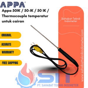 Appa 50IK / 50-IK / 50 IK / Thermocouple temperatur untuk cairan