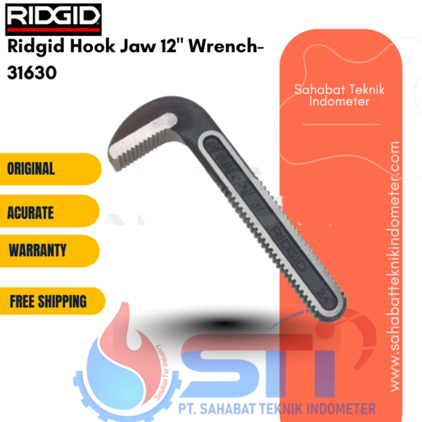 Ridgid Hook Jaw 12" Wrench-31630
