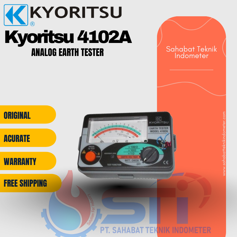 Kyoritsu 4102A Analog earth tester