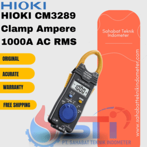 HIOKI CM3289 Clamp Ampere 1000A AC RMS