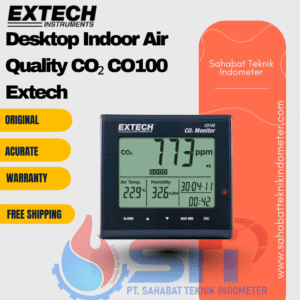 Desktop Indoor Air Quality CO₂ CO100 Extech