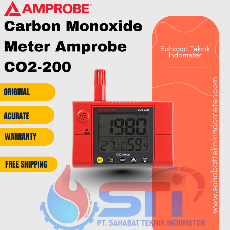 Carbon Monoxide Meter Amprobe CO2-200