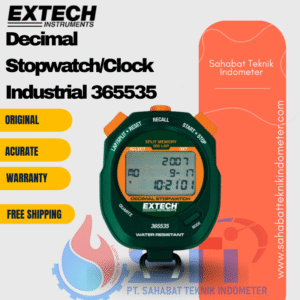 Decimal Stopwatch/Clock Industrial 365535