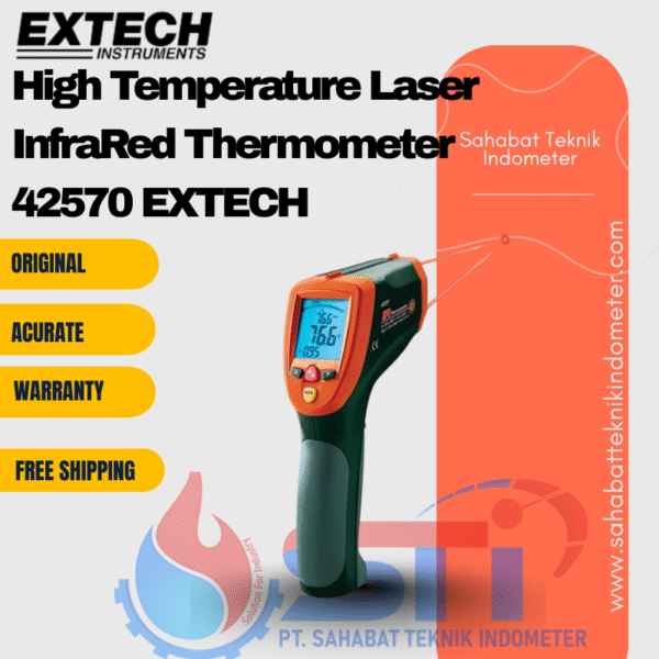 High Temperature Laser InfraRed Thermometer 42570 EXTECH
