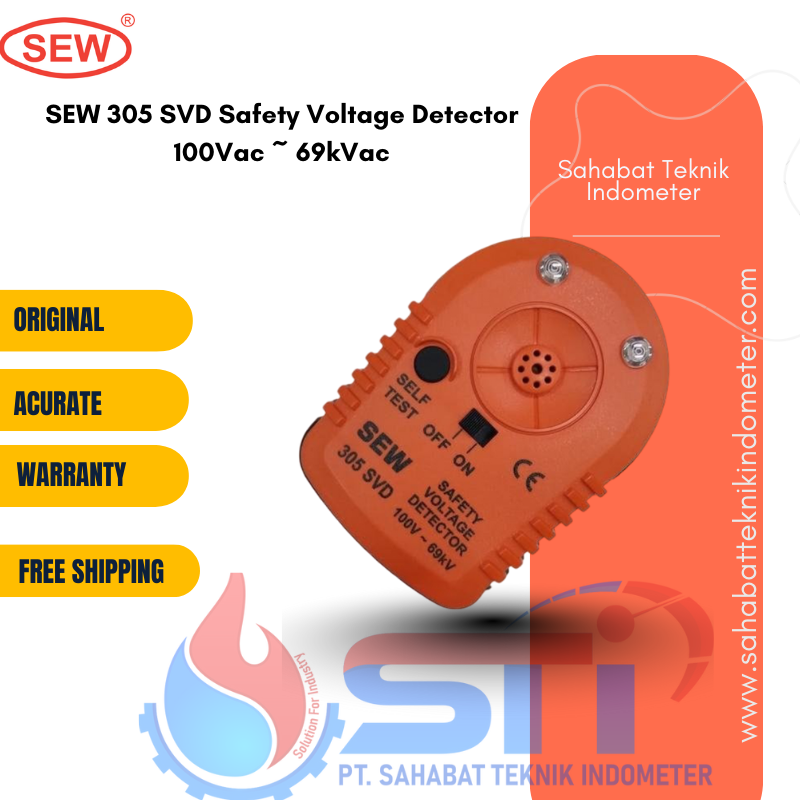 SEW 305 SVD Safety Voltage Detector 100Vac ~ 69kVac