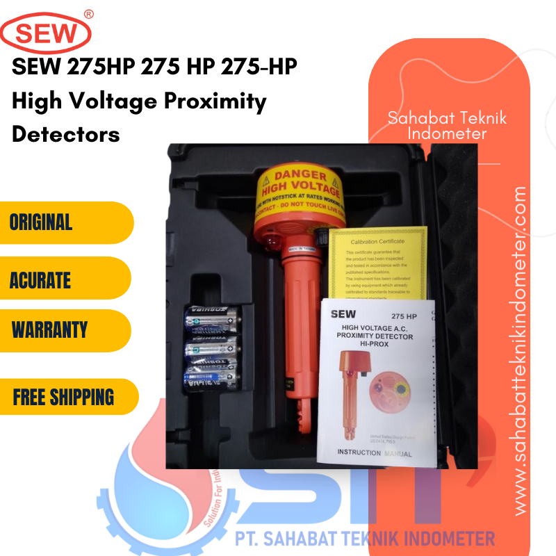 SEW 275HP 275 HP 275-HP High Voltage Proximity Detectors