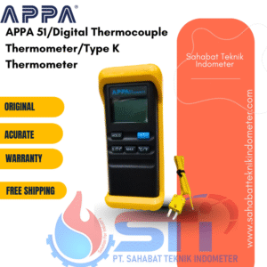 APPA 51/Digital Thermocouple Thermometer/Type K Thermometer